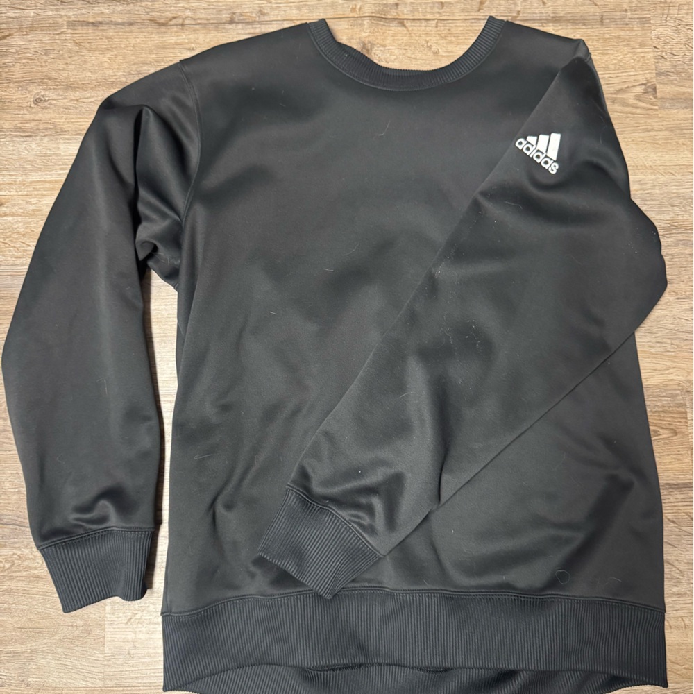 Adidas Black Crewneck Sweatshirt